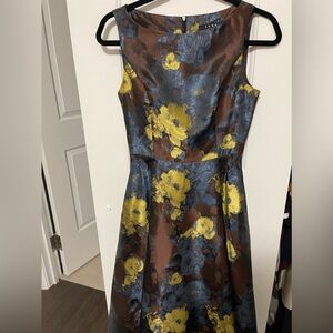 Luna Midi Fit and Flare Vintage Style Dress